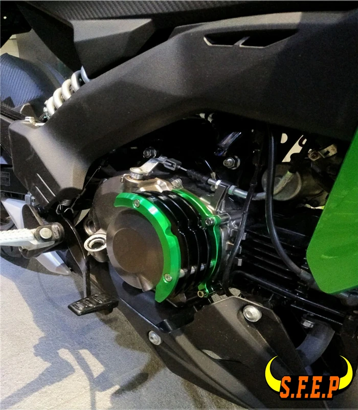 Задняя крышка двигателя мотоцикла для Kawasaki Z125 Z125Pro 2016 2017|engine cover|motorcycle side coversside cover