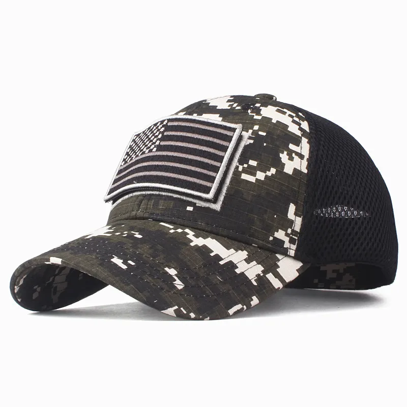 Xthree высокое качество флаг США камуфляж бейсболка для мужчин Snapback шляпа армейский американский флаг бейсбольная кепка Bone Trucker Gorras