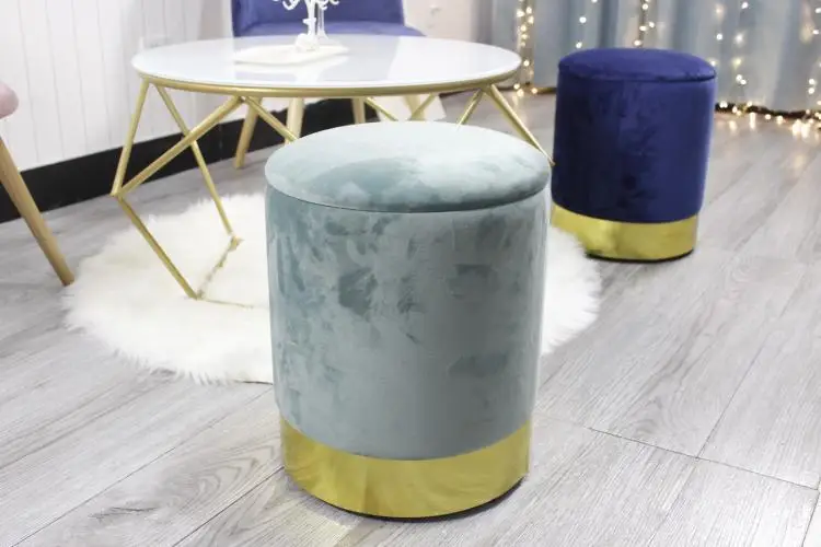 style4 Низкий табурет домашний журнальный столик диван гостиная креативная сеть красный мода макияж хранения детская мебель маленькие стулья диван - Цвет: style4