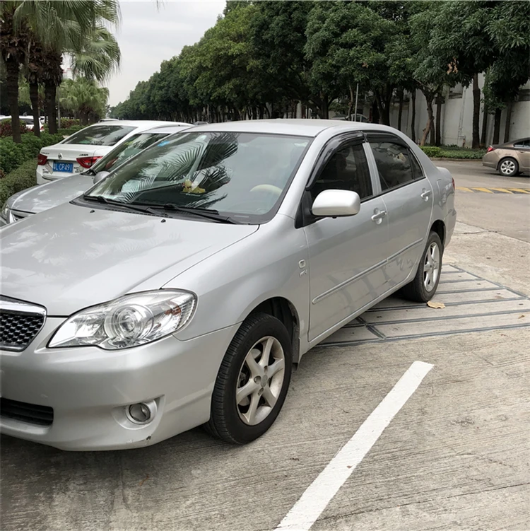 Защитный козырек от солнца и дождя для Toyota Corolla Пластиковые оконные козырьки