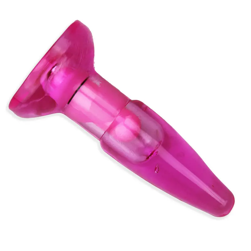 Beads Powerful Vibrator TOWER Jelly Anal Butt Plug Vibration Sex Toys gSpot pussy Masturbation For Women massager Products | Красота и