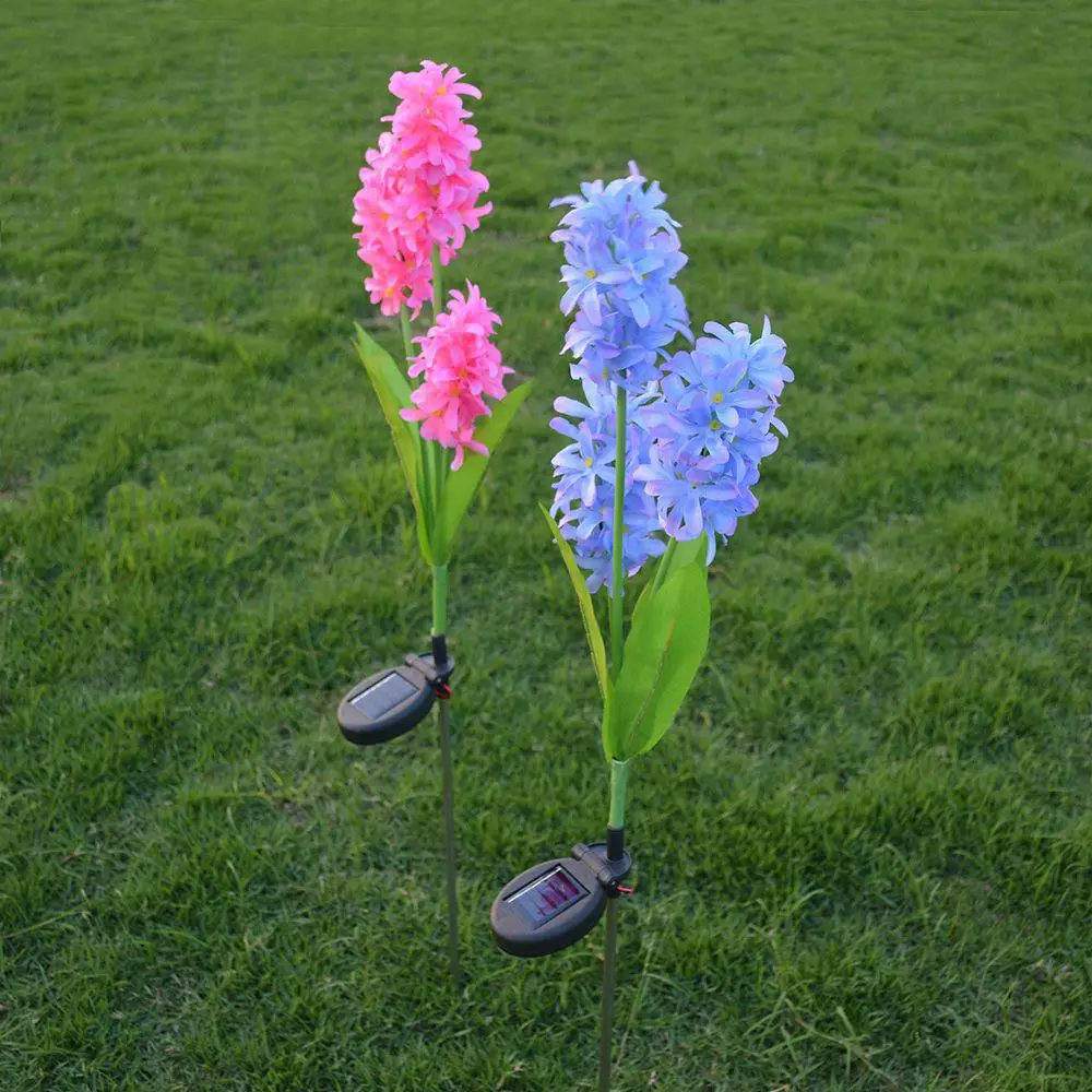 Светильник для газона на солнечной батарее водонепроницаемый цветочный