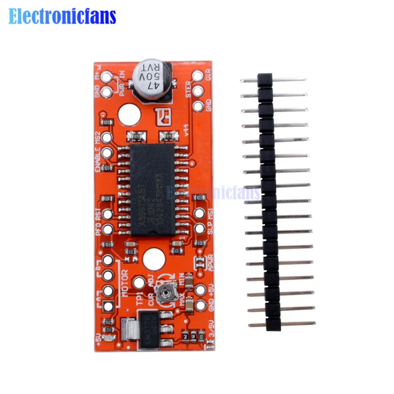 1 компл. Тактовый щит EasyDriver V44 A3967 для Arduino поддержка 4/6/8 проволочные шапперы 7 в-30 в