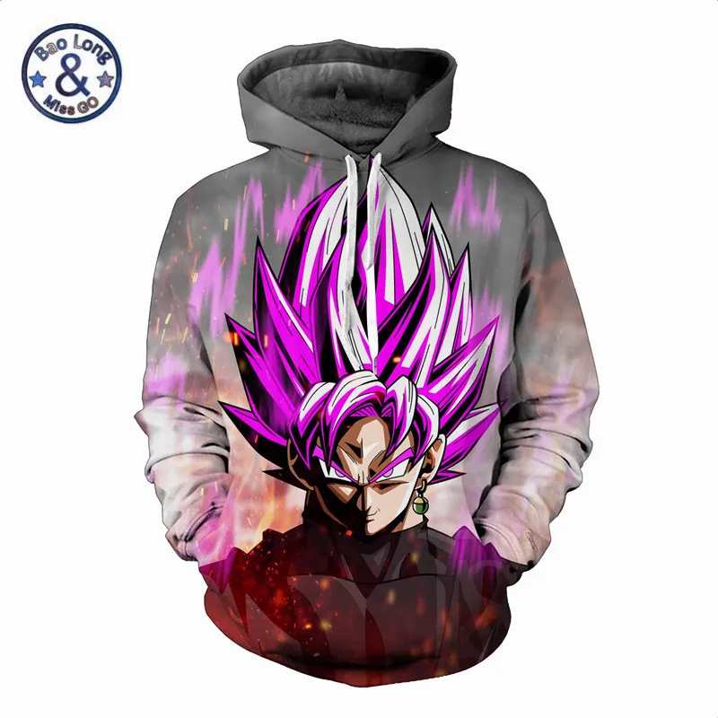 Новинка Лидер продаж аниме Dragon Ball Толстовка Для мужчин 3D толстовки Galaxy Вегета