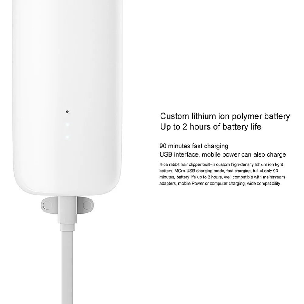 Xiaomi MiTu Детская электрическая машинка для стрижки волос Mijia USB Перезаряжаемый триммер для волос водостойкий клипер инструмент для стрижки детей от Youpin