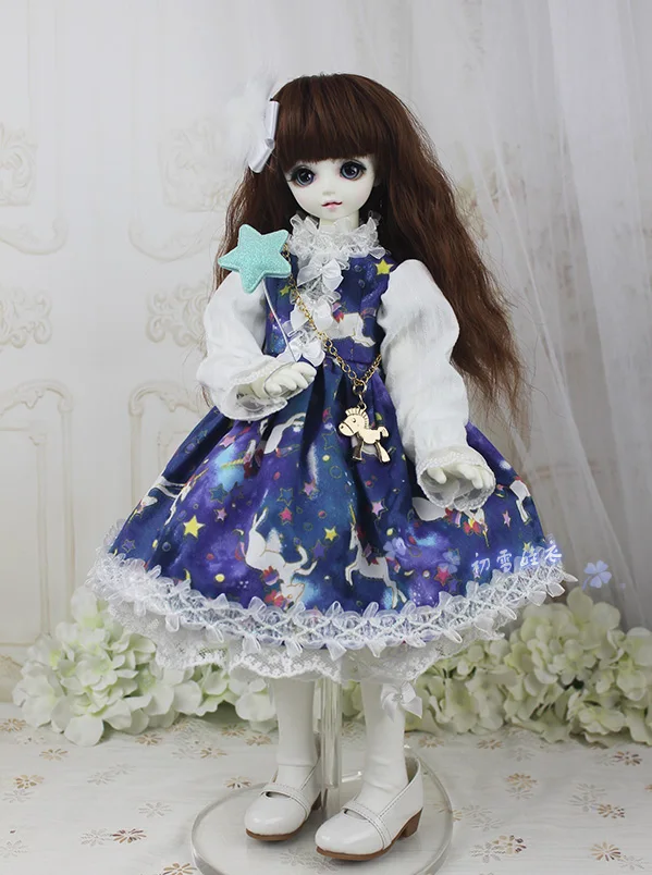 Bjd одежда весеннее платье комплект для 1/4 bjd 1/6 1/3bjd Кукла Одежда Мода sd одежды