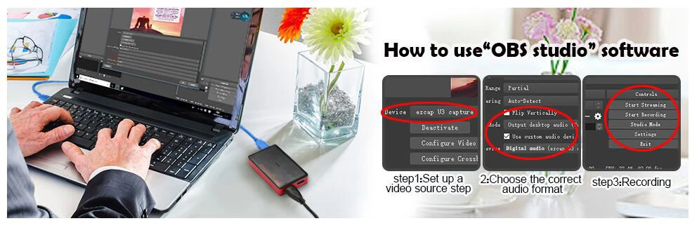 Y& H HDMI к USB 3,0 игровая карта захвата HD 1080P 60fps живое потоковое устройство записи видео HDMI для Winodws Mac Linux ezcap261