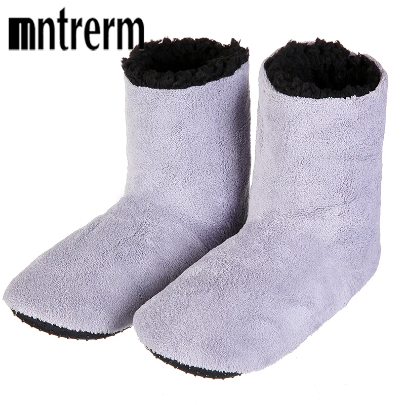 Mntrerm/Новинка; зимние плюшевые тапочки; мужские домашние тапочки; botas; модная теплая обувь; мужские осенние тапочки; домашняя обувь; большие размеры; Лидер продаж