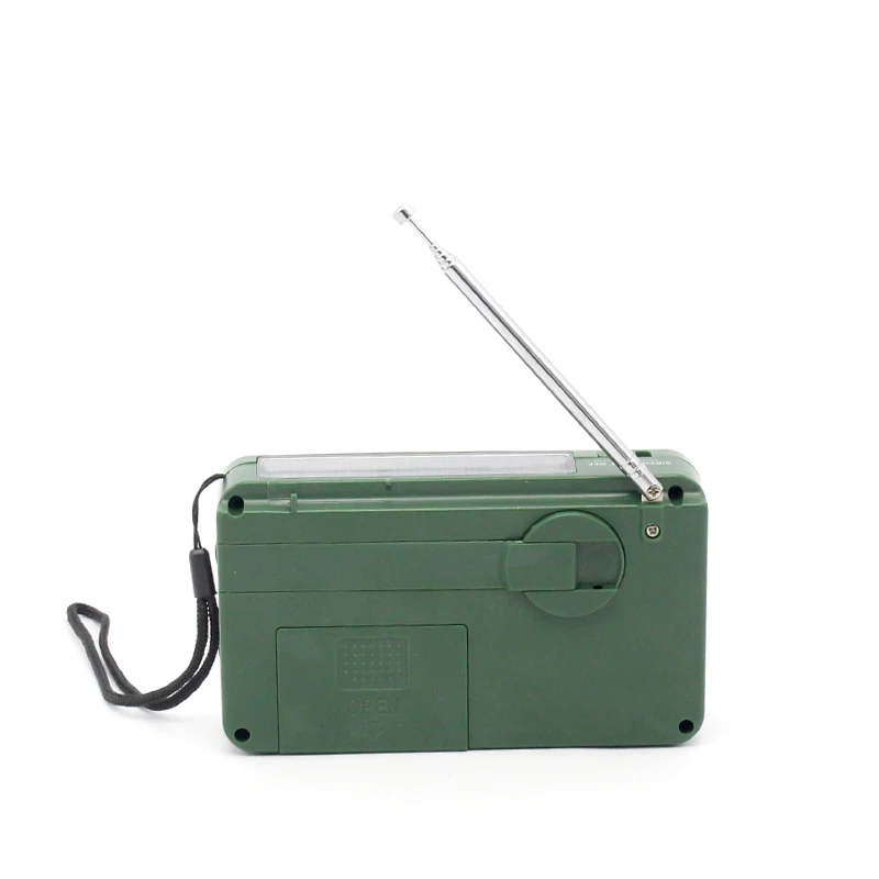 Радио fm фонарик высокой яркий USB зарядки/сухой Батарея/солнечный