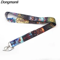 m1500 dmlsky cartoon strap necklace for keys lanyard for id card pass gym mobile phone usb badge