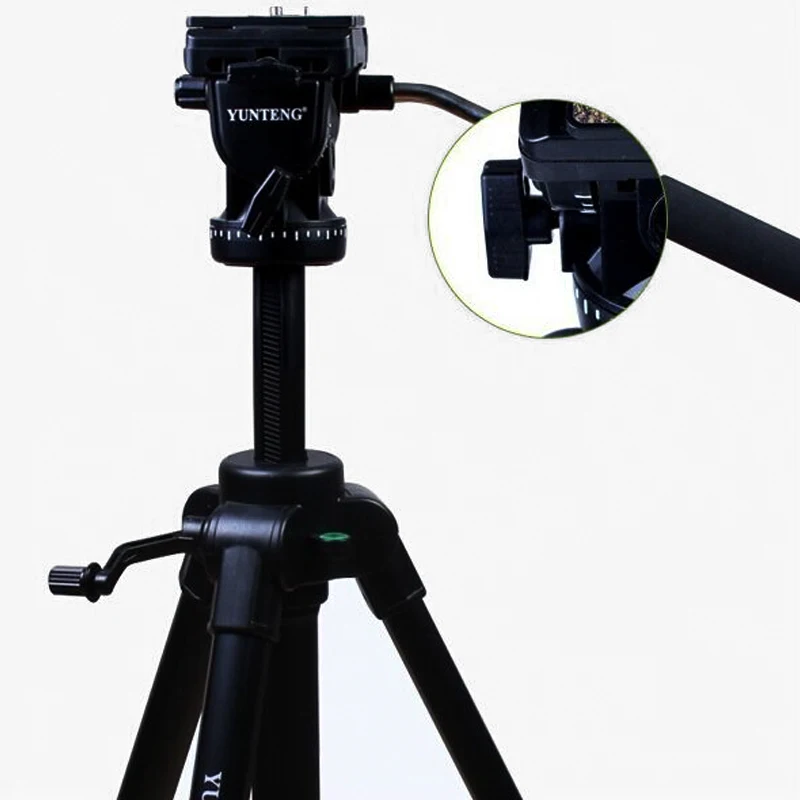 Yunteng VCT-691 Алюминиевая Подставка для штатива профессиональная головка фотосъемки