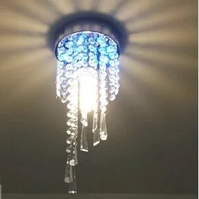 Бесплатная доставка дешевая хрустальная люстра Dia20cm H34cm для коридора|crystal