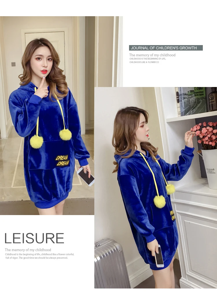 Теплые свитшоты с вышивкой 2018 новые женские осенне-зимние толстовки большого