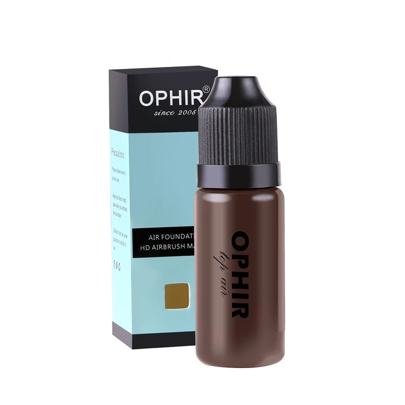 EYEBROWS OPHIR желтый и синий Аэрограф Для Макияжа Лица Тени для век водные тени для век для спрея Аэрограф система для макияжа Kit-0.4oz/Bottle_ TA106 - Цвет: EYEBROWS