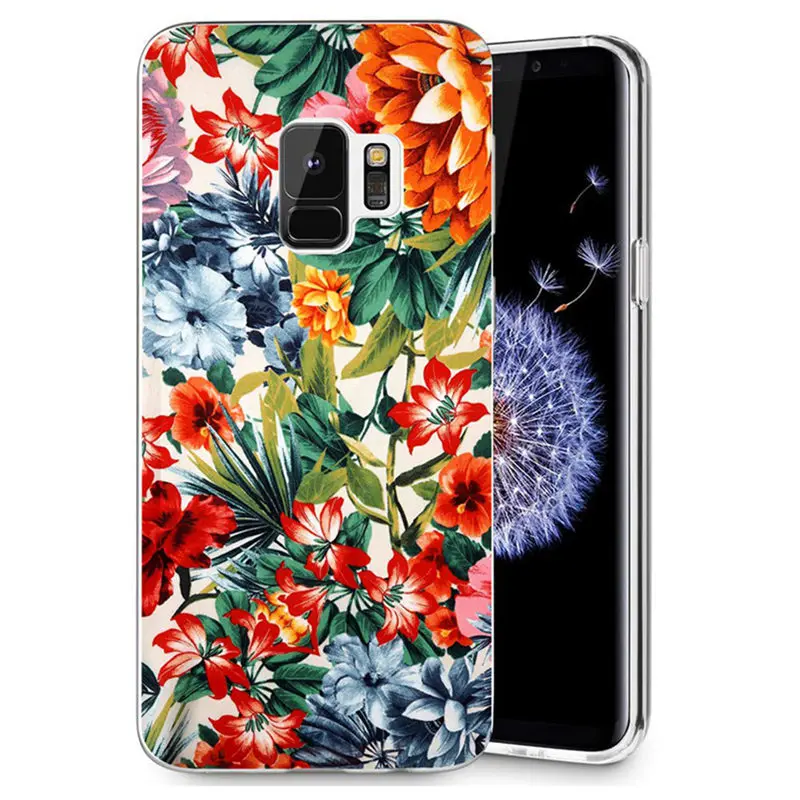 Чехол для samsung Galaxy S3 S9 S9Plus S8 плюс S7 края Примечание 8 ТПУ Мягкая ароматный яркие