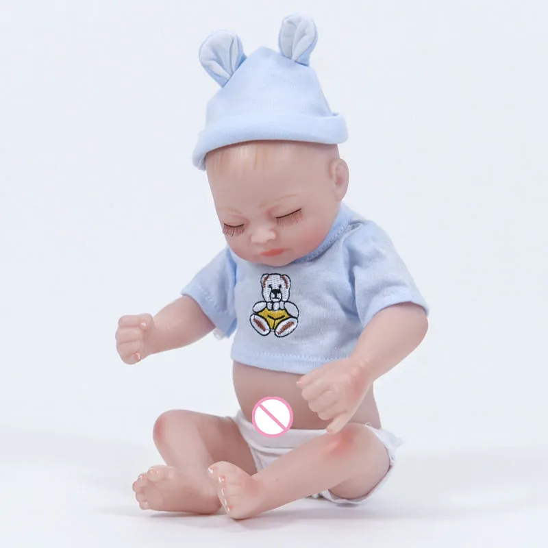 LEOOFU 28 см 11 дюймов игровой дом игрушки bebe куклы reborn всего тела мягкого силикона для