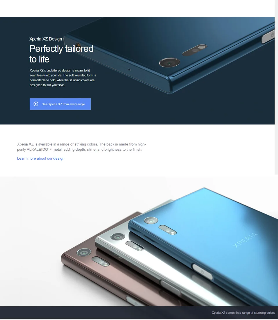 Разблокированный sony Xperia XZ F8331 4G LTE 3 ГБ ОЗУ 32 Гб ПЗУ GSM четырехъядерный процессор Android 5," ips 23MP отпечаток пальца gps wifi 2900 мАч