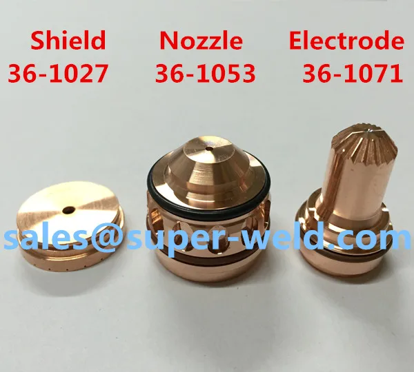 36 1071 электрод 1053 сопло 1027shield 5 шт. в партии для тепловой динамики XT301 расходные