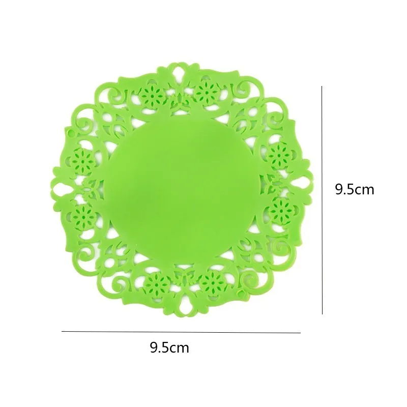 5 шт. поднос для чашки кружевной цветок полые подставки под журнальный столик