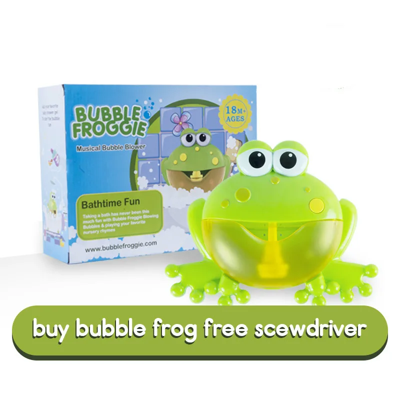 Открытый пузырь лягушка и крабы Детские Игрушки для ванны Bubble Maker ванна купания