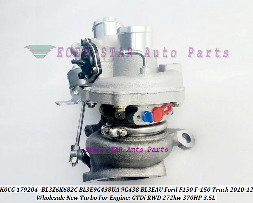 K0CG 179204 BL3Z6K682C BL3E9G438UA 9G438 BL3EAU Турбокомпрессор Для Ford F150 F 150 3.5L GTDi RWD грузовик 2010 2012 370HP