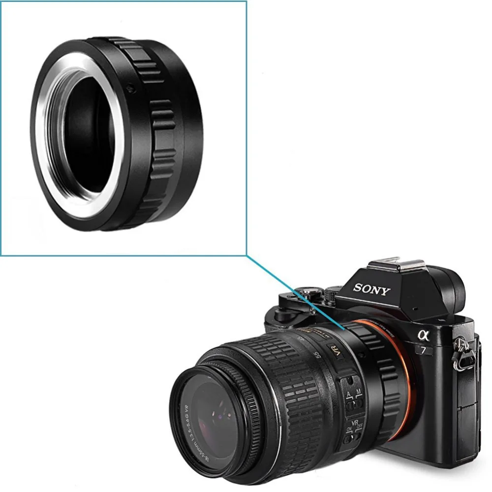 Neewer Регулируемый Адаптер Крепления Винта для M42 Объектив Камера Sony NEX E-Mount NEX-3 NEX-3C