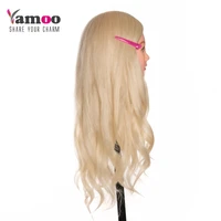 hot sale mannequin dummy manequin cosmetology mannequin heads 40 blonde human hair high temperature head with human hair