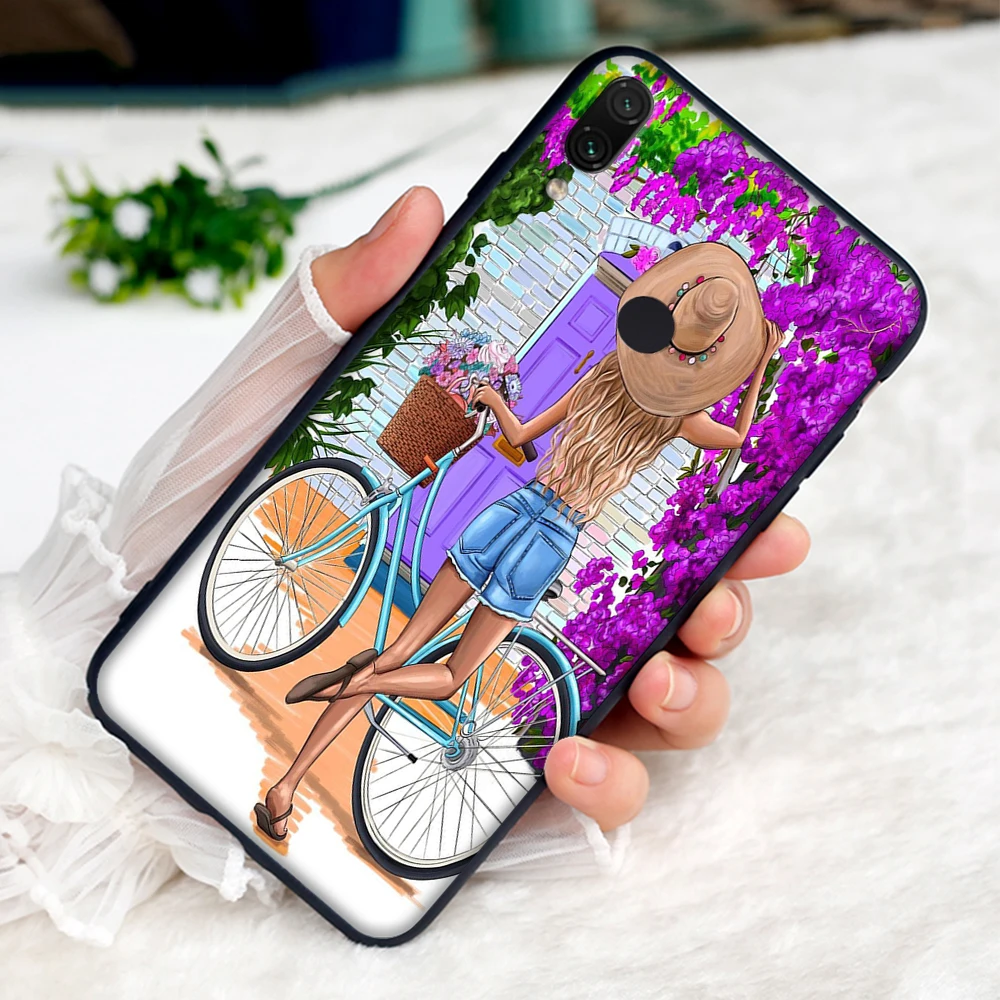 13 Цветами мальчик и девочка, стиль «Принцессы», мягкий чехол для Xiaomi Redmi Note 4 4X6 7 8 Pro 5 Plus 5A 6A крышка - Цвет: 13