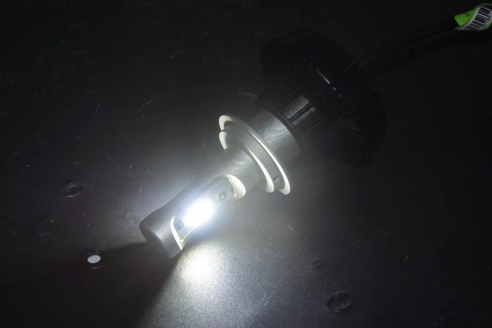 1 комплект H7 50W 8000LM G7 светодиодных фар LUMI LUXEON ZES чипы безвентиляторный чистый белый