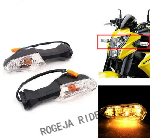 Для Kawasaki Z250 Z300 Z750 Z800 Z1000 Versys 1000 ниндзя 650R 750R ER6N ER6F EX6 Поворотники передние накладки