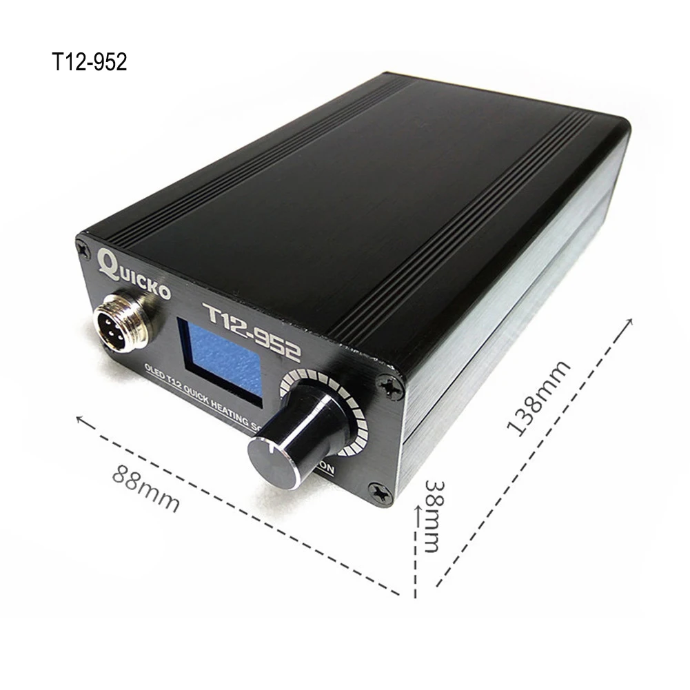 T12-942/T12-952 Мини паяльная станция железные наконечники ручные электрические инструменты портативные сварочные наконечники Дизайн Инструмента DC Версия EU/US вилка