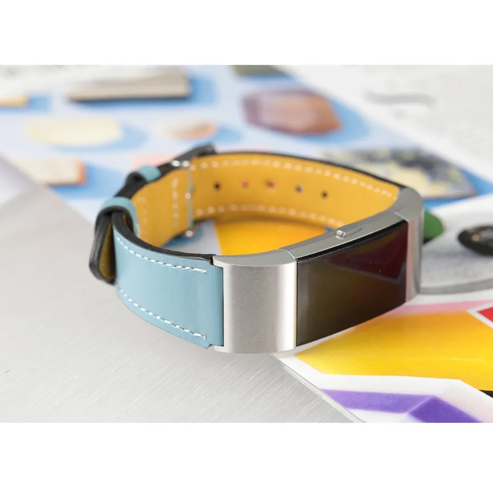 Ремешок из натуральной кожи для браслета fitbit Charge 2 браслет кожаный сменный браслет наручных часов браслет на запястье correa для fitbit charge2