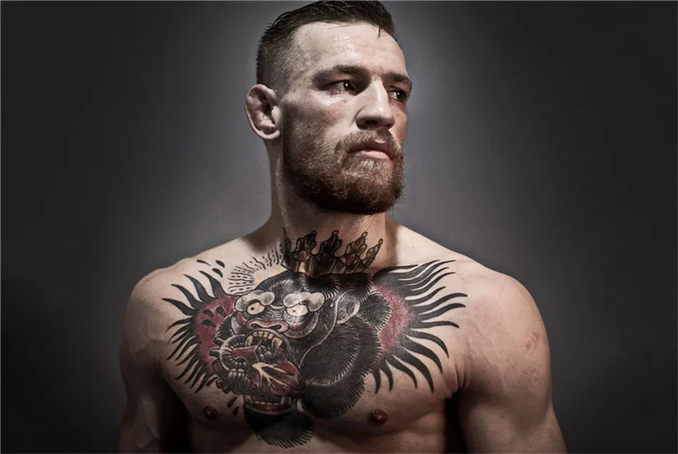 Conor McGregor Canvas Painting Living Room Home Decor Modern Mural Art Oil | Дом и сад