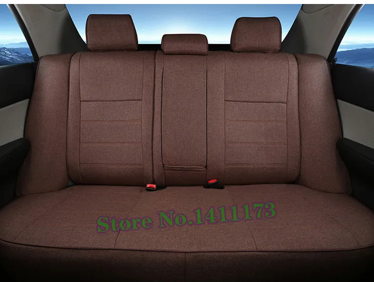Защитная крышка для сидений, подходит для Toyota RAV 4 2008 2012 2013 автомобильные аксессуары льняные Чехлы и опоры