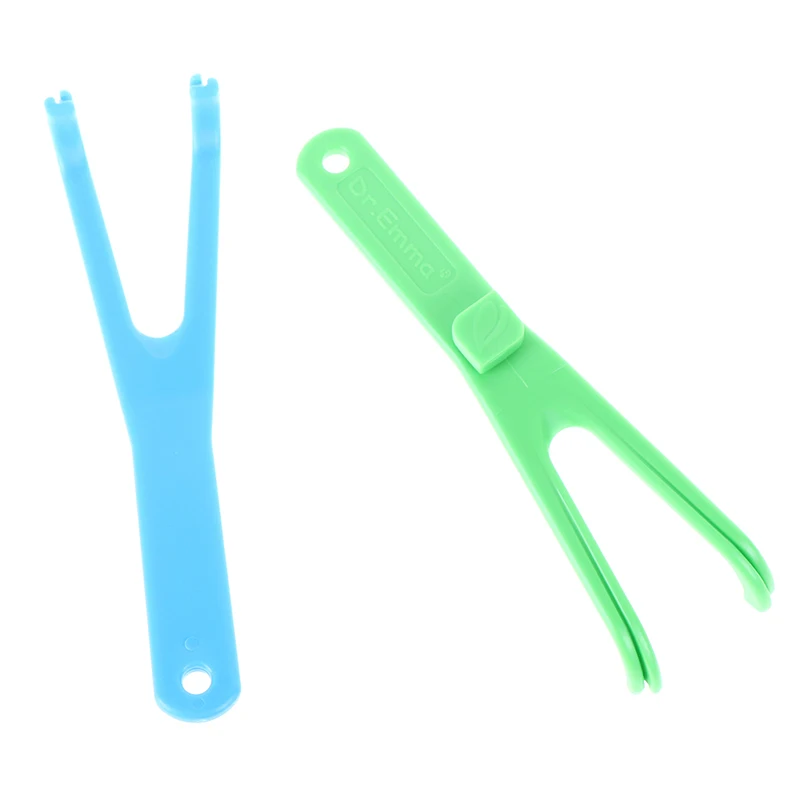 Зеленый/синий y образный держатель зубной нити межзубное устройство для чистки