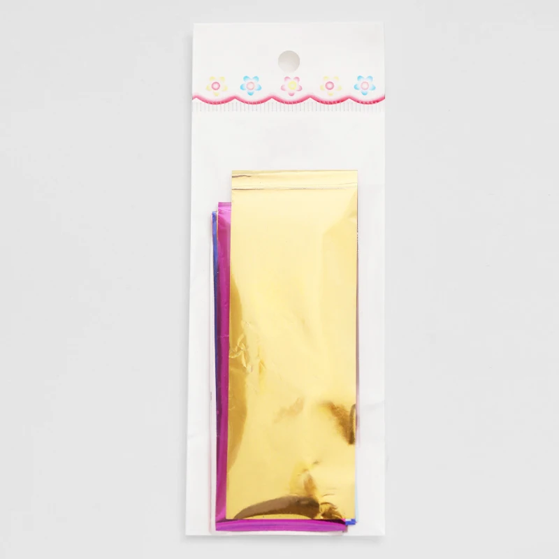 Полировка фольгой для ногтей 14 шт./набор переводные наклейки из серебристого