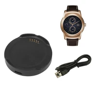for lg g watch urbane w150 charger smart watch dock cradle with micro usb charging cable for lg g watch r w110 power adapter