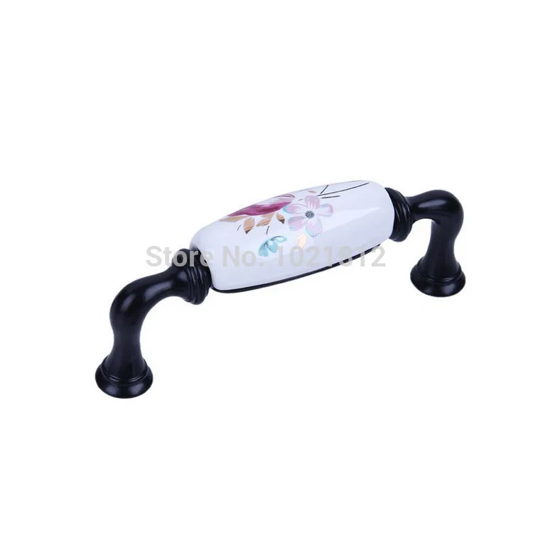 96 мм в форме тюльпана от активного образа жизни с цветочным рисунком Цвет Черный