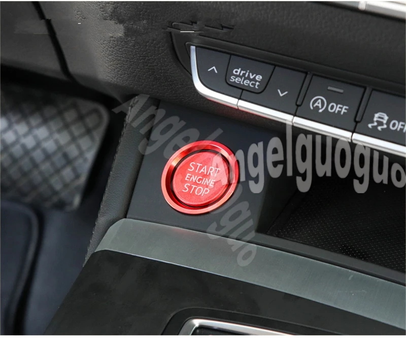 START Engine Button Replace Cover STOP Key Accessories Switch Decoration Universal For Volkswagen Golf 7 Tiguan CC Passat