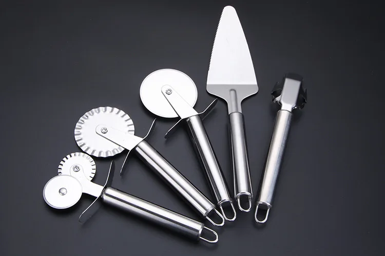 Новый двойной роликовый резак для пиццы из нержавеющей стали нож макаронных