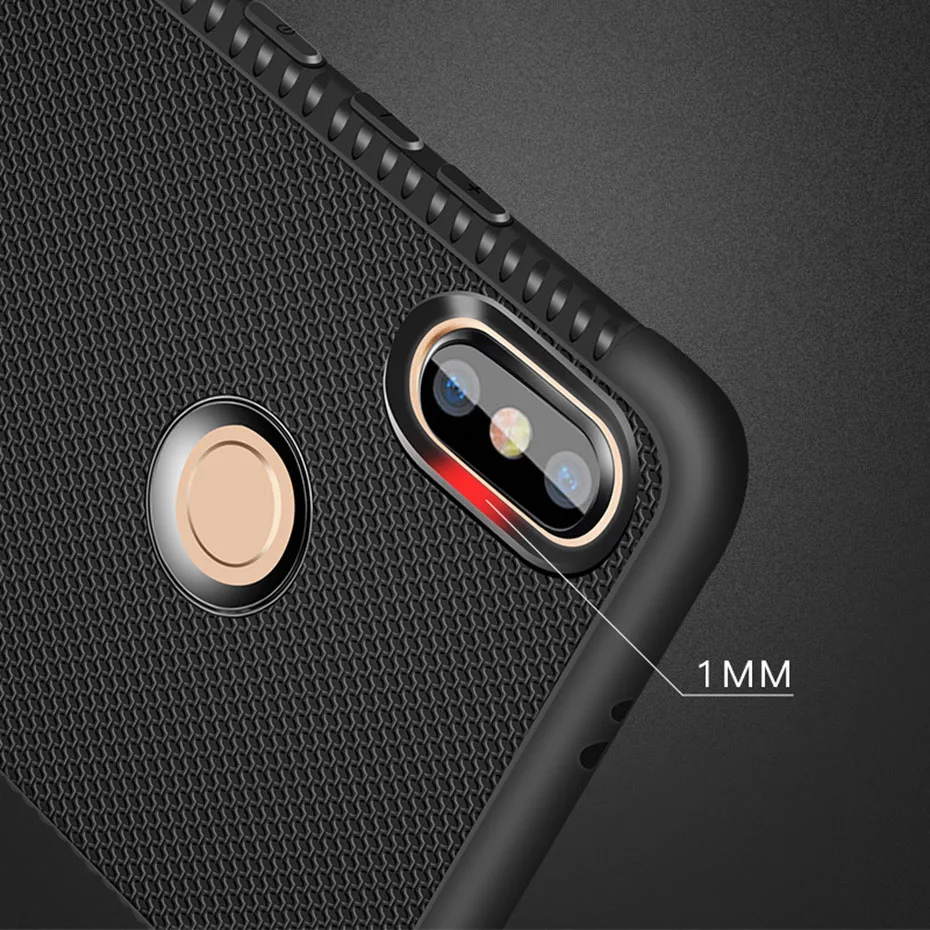 Beworlder Phone TPU Case For Xiaomi Redmi Note 5 Pro Soft Silicone Anti Slip Back Cover Note5 |