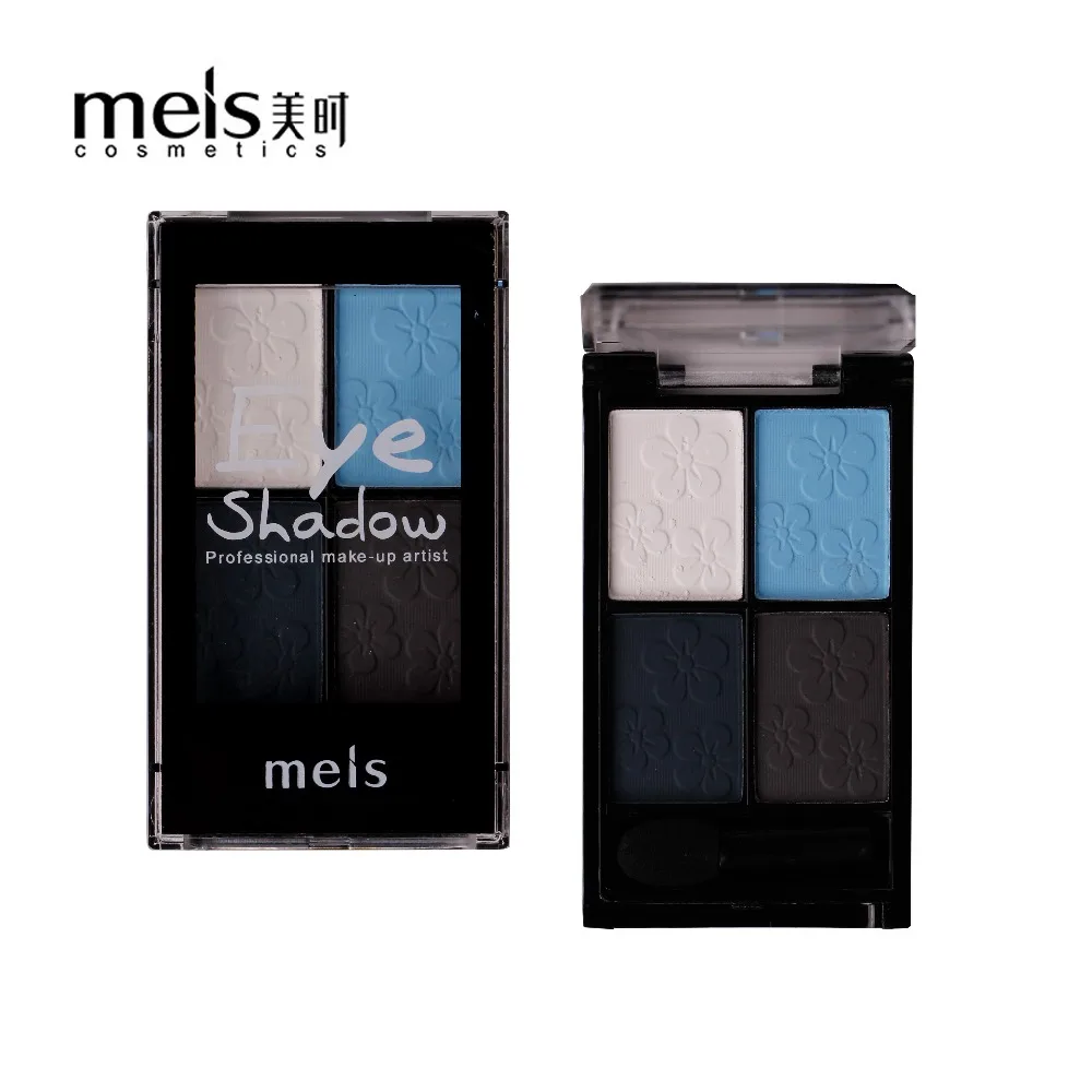 MEIS Brand Makeup Cosmetics Professional 4 Colors Eye Shadow Eyeshadow Palette Matte MS0417 |