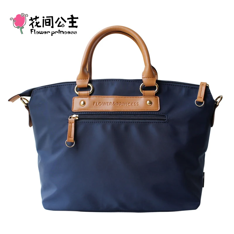 Женская сумка через плечо с цветочной вышивкой нейлоновая Кроссбоди ручками