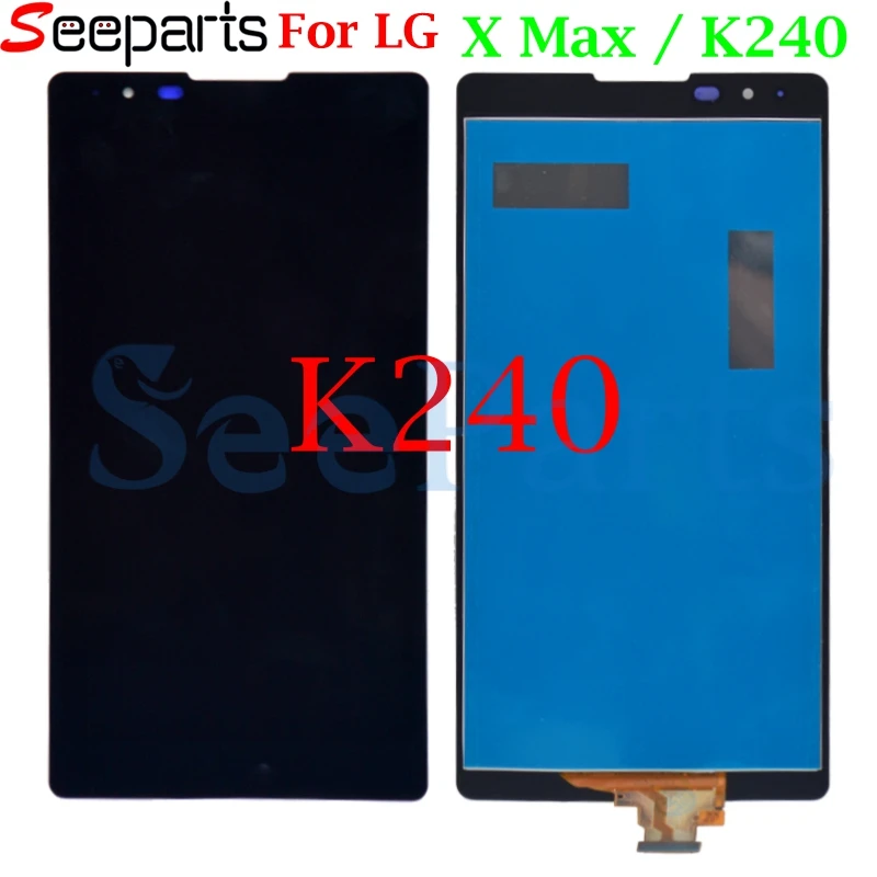 Для LG X max K240 ЖК дисплей K240H K240F Дисплей кодирующий преобразователь сенсорного