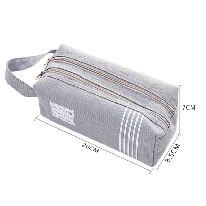 Чехол для карандашей trousse scolaire pink ferace cartuchera para lapices school etui kawaii холст большой емкости kalem kutusu newme box