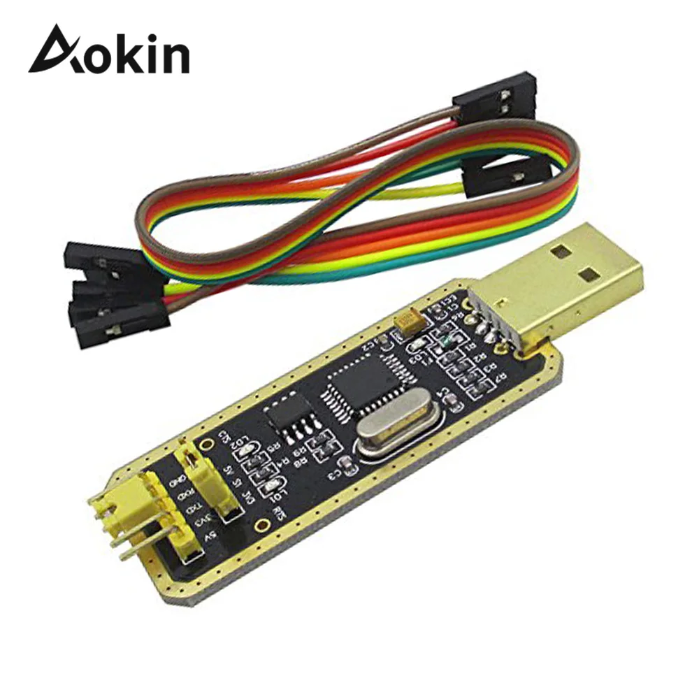 USB to TTL Adapter USB to Serial Converter Download Cable To Serial Adapter Module For Arduino USB TO 232 support win10