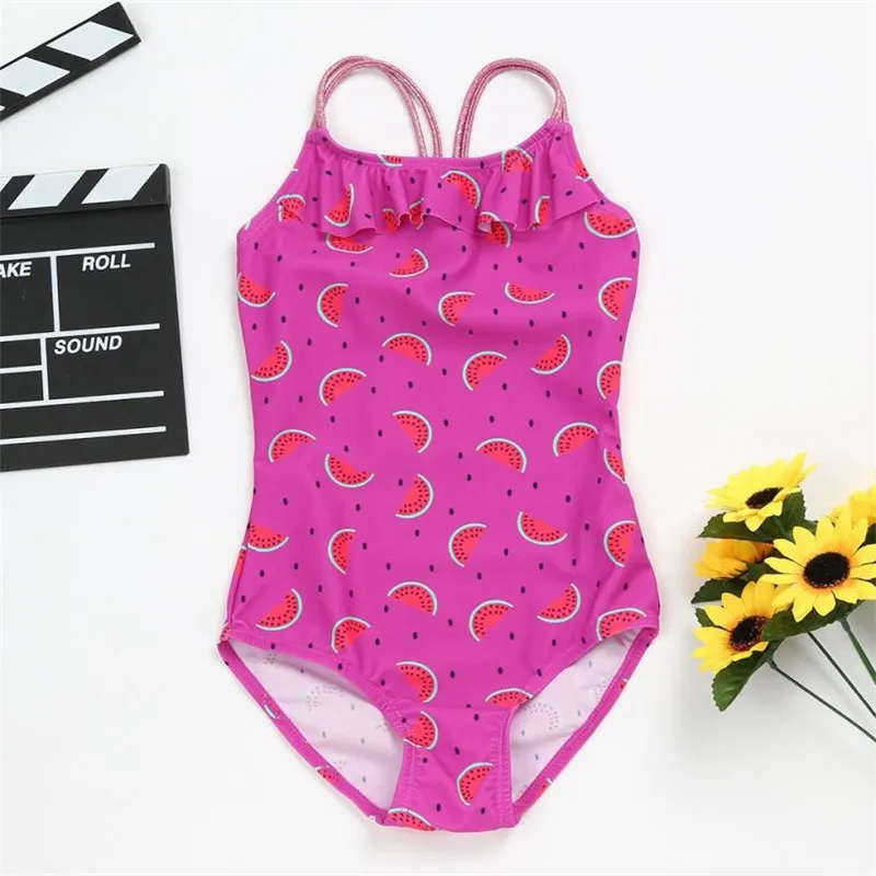 Оптовая продажа Прямая поставка детская одежда для девочек с принтом арбуза