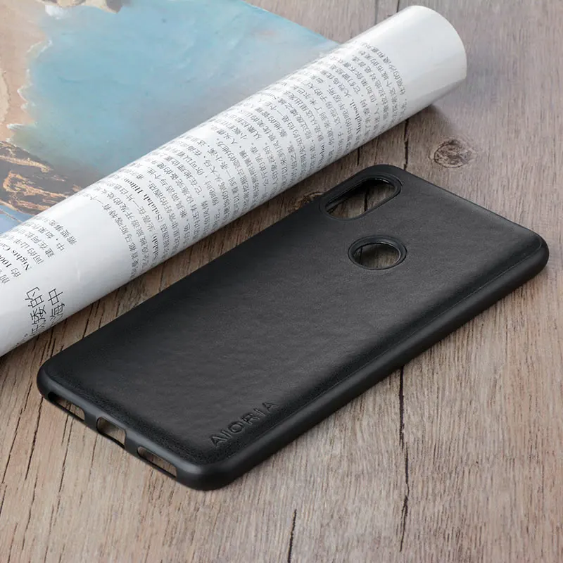 for Xiaomi Redmi Note 6 pro Case Luxury Vintage leather skin with cover phone case xiaomi redmi note funda coque capa | Мобильные