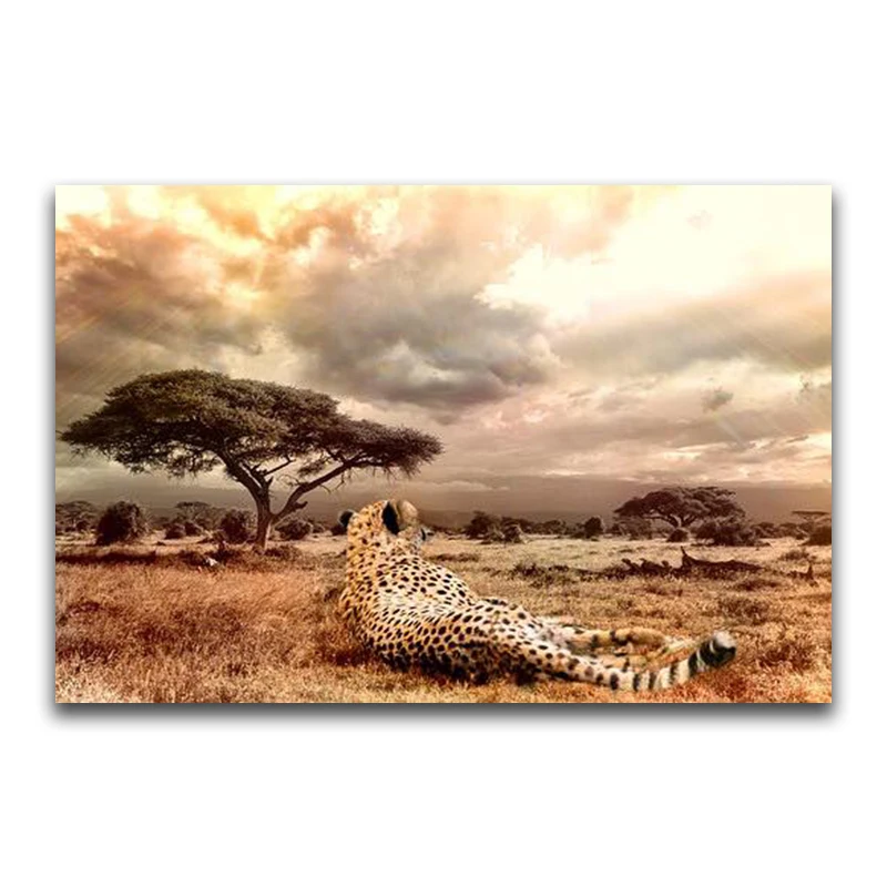 H2177 Набор алмазной вышивки алмазная вышивка стразами леопарда - купить по