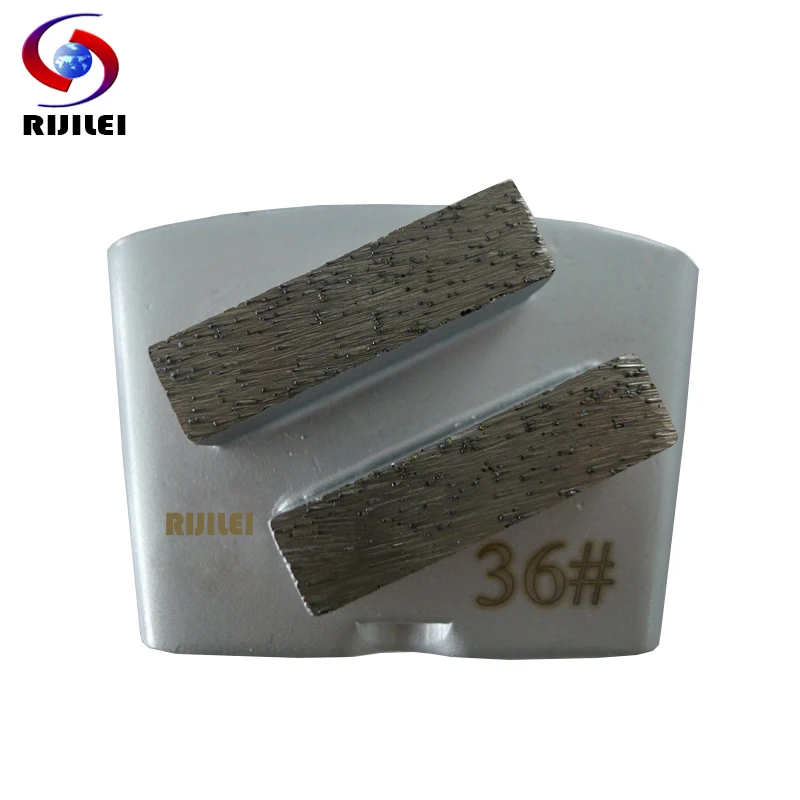 

RIJILEI 30PCS HTC Diamond Grinding Blade Disc For Concrete Floor Grinding Segments Disk For Concrete Machine Grinding Shoes H20